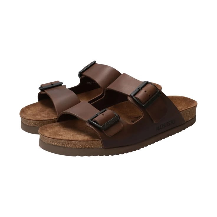 mephisto mens nerio sandals 13 dark brown